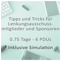 Tipps und Tricks für Mitglieder des Lenkungsausschuss und Sponsoren